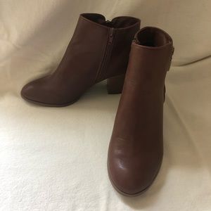 Style & Co leather booties size 9.5